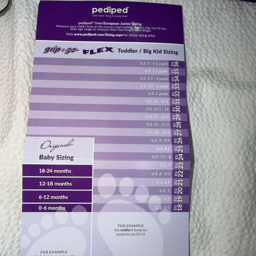 Pediped Originals Betty Mary Jane Infant Silver Medium 6-12 Months EU 20